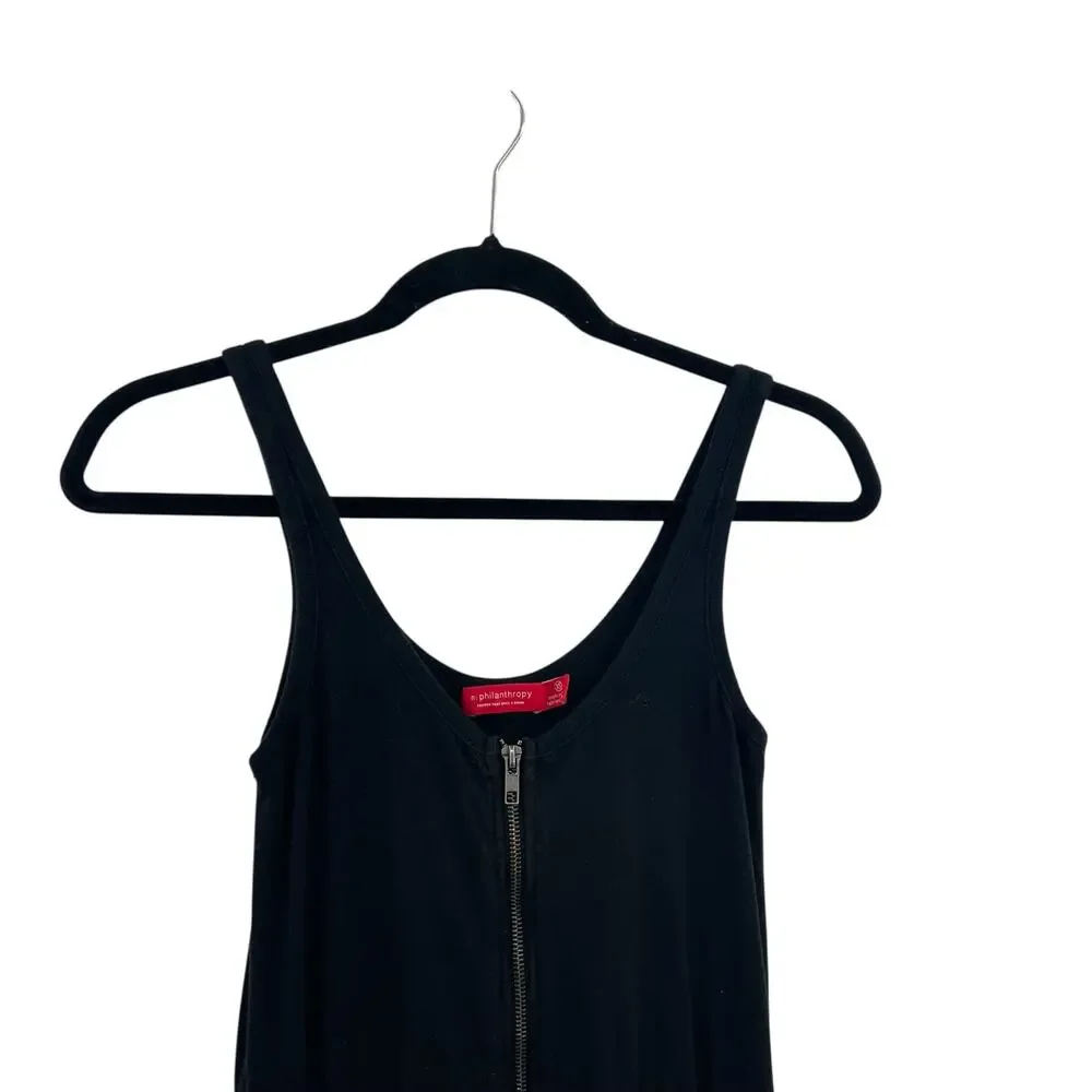 n:Philanthropy Griffith Jumpsuit‎ Zippered Drawstring-Waist Jogger Black Size XS - Picture 3 of 14